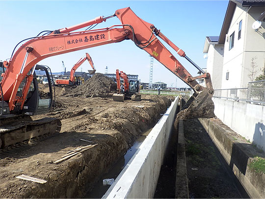 くまもとの強固な基盤を築く、土木一式工事